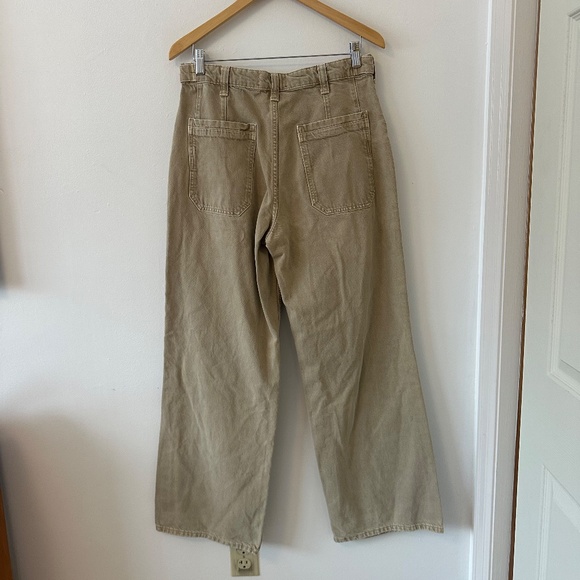 We The Free Tan Patch Pocket Wide Leg Jeans | Size 29 - Picture 4 of 10